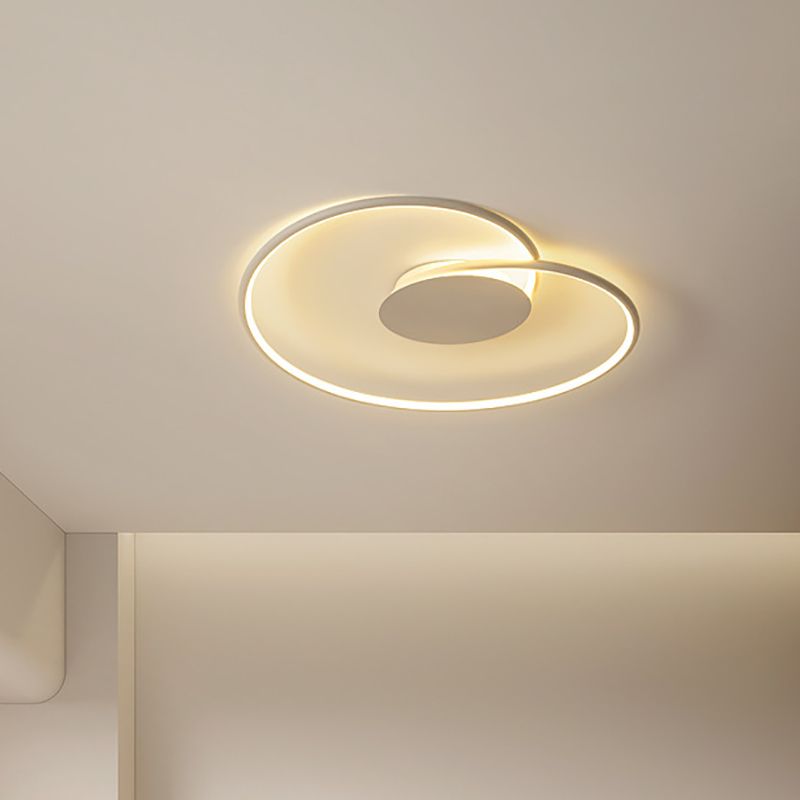 Metal Ceiling Mount Light Fixture Nordic Style LED Flush Mount Ceiling Light