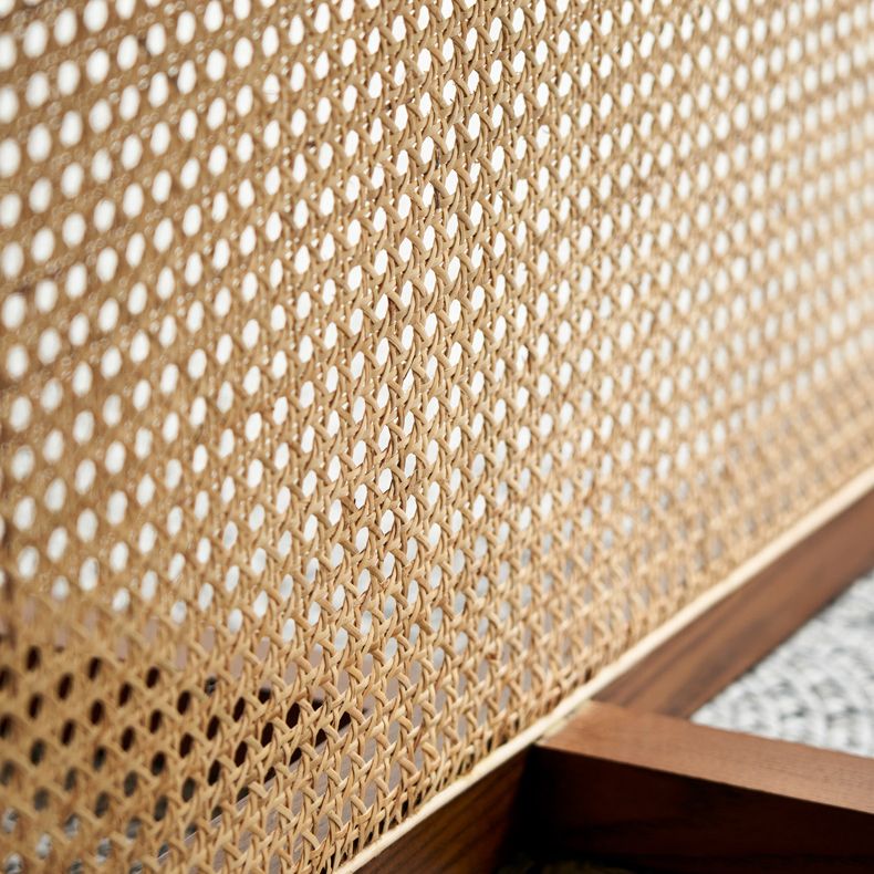 Moderne stijl massief houten eettafel met sledeonderstel Eettafel voor eetkamer