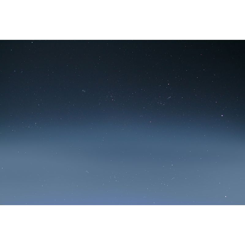 Modern Asteroid Glittering Stars Mural Blue Waterproof Wall Decor for Living Room