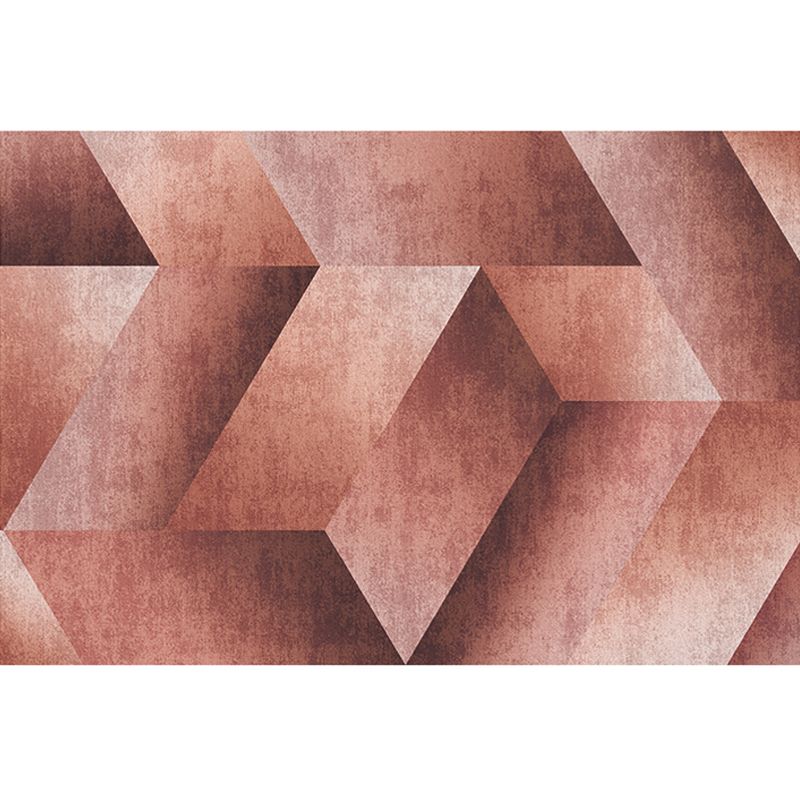 Paars abstract tapijten polyester modern tapijt niet-slip achterste tapijt voor woningdecoratie