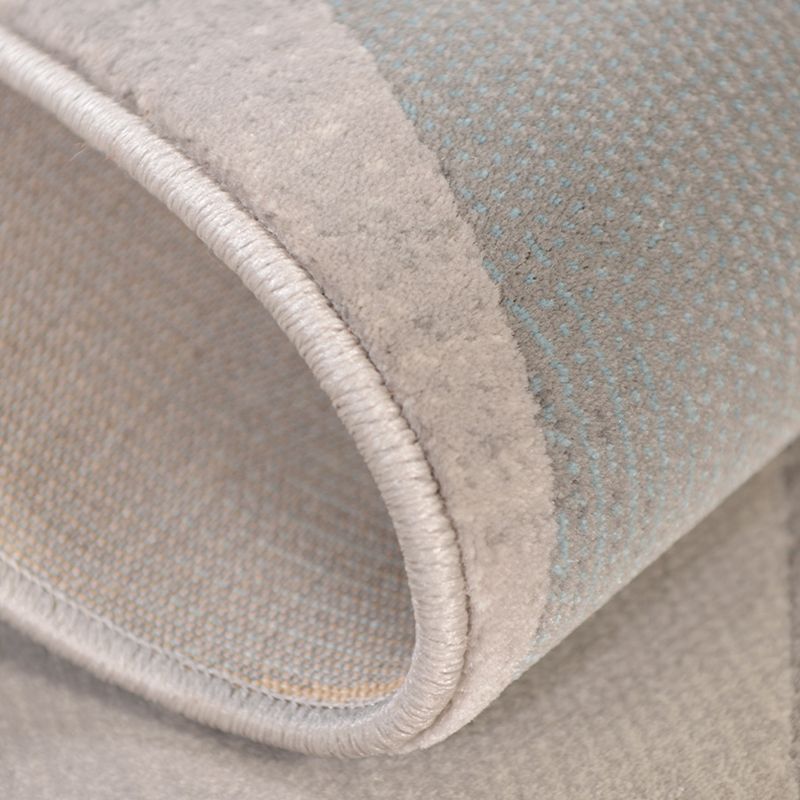 Contemporary Graphic Print Area Carpet Polyester Indoor Rug Washable Rug for Home Decoration