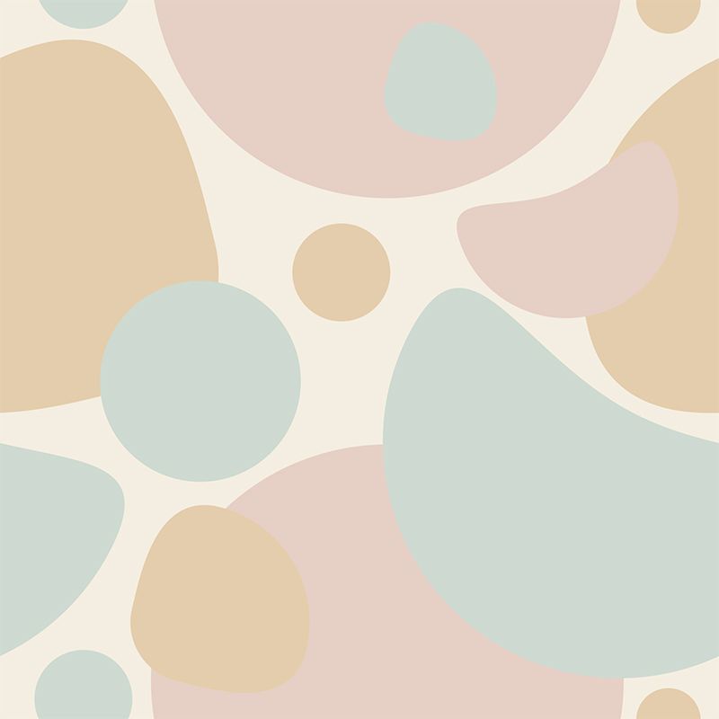 Abstract Pattern Illustration Environment Friendly Mural Wallpaper Bedroom Wall Mural