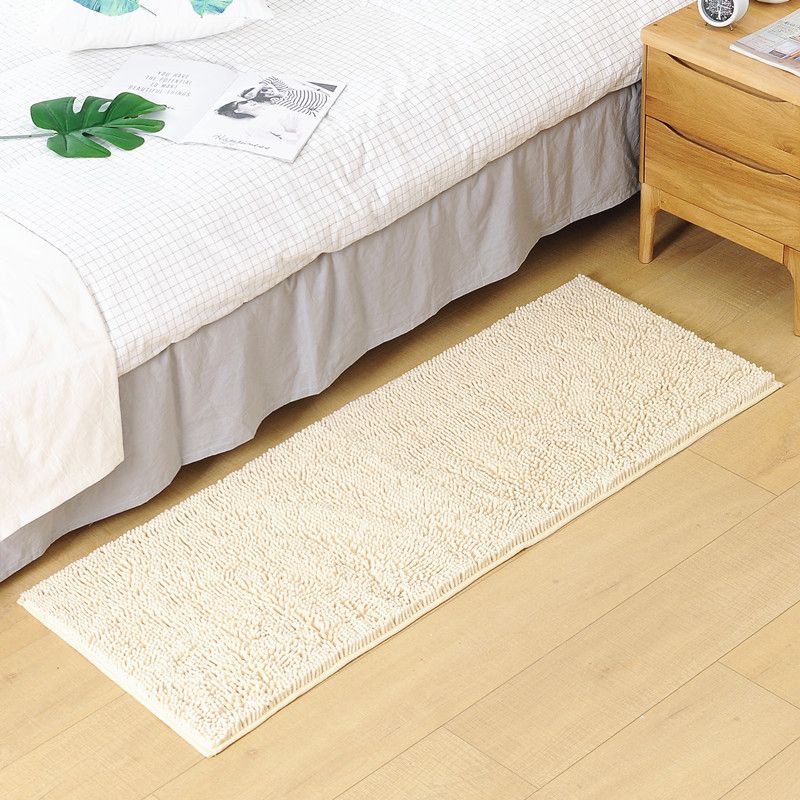 Relaxing Bedroom Rug Multi Colored Plain Area Carpet Synthetics Non-Slip Backing Pet Friendly Indoor Rug