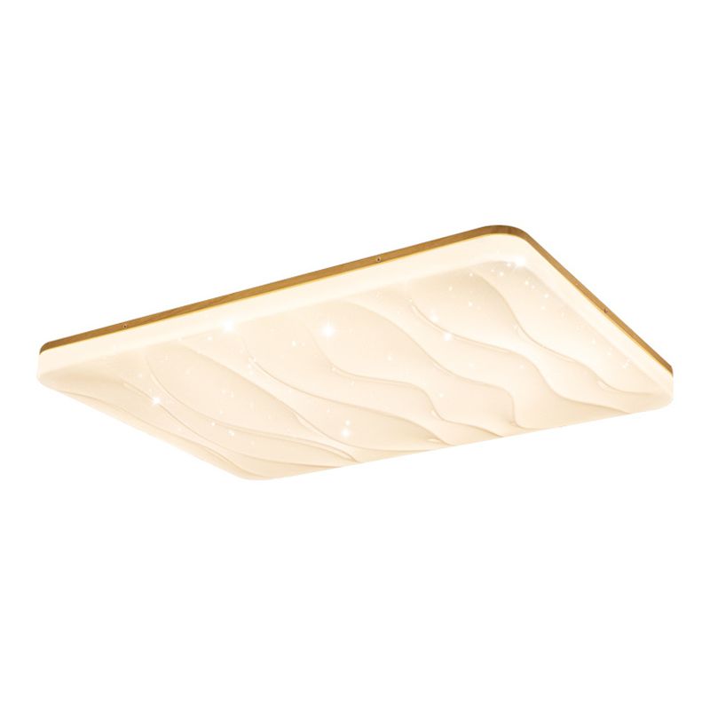 Modern Style Ceiling Light Simplicity Wooden LED Flush Mount Ceiling Lamp for Sitting Room