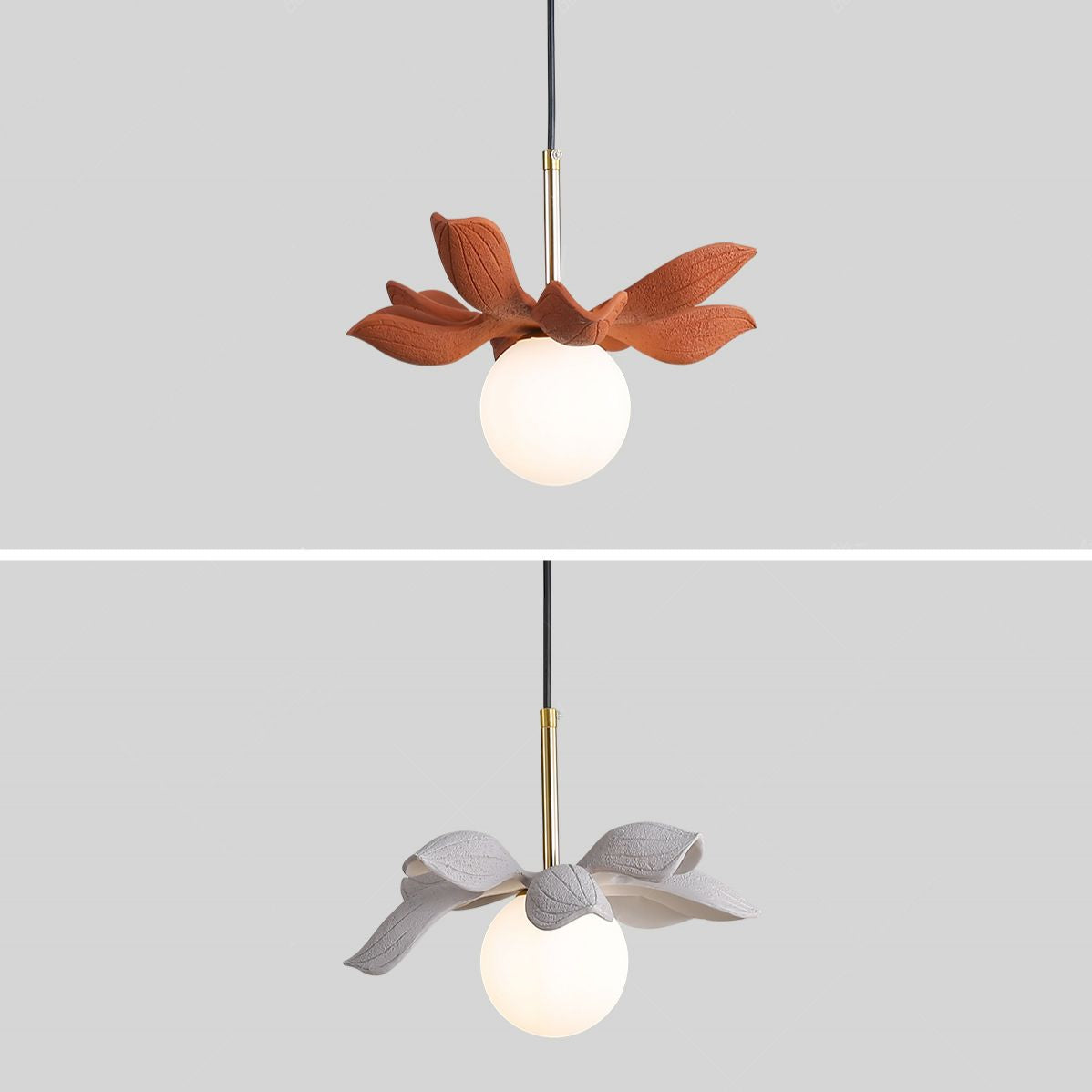 Forme unique suspendue Light Modern Style Metal 1 Light Prowing Lampe pour salle à manger