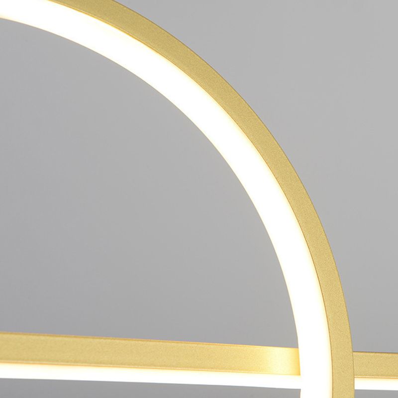 Unique Shape Hanging Island Lights Modern Chandelier Light Fixture