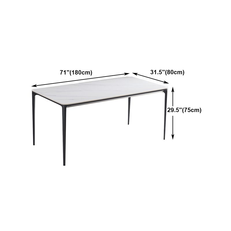 Contemporary 1/4/6/7 Pieces Dining Set Sintered Stone Dining Room Set