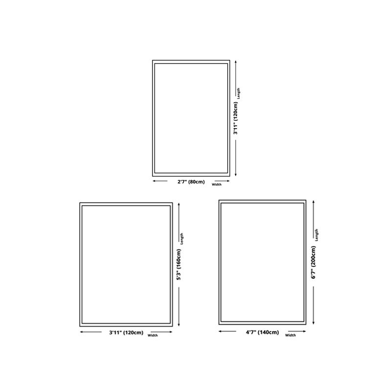 Fancy Modern Rug Brown Abstract Graphic Rug Stain Resistant Rug for Living Room