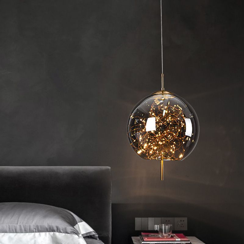 1 éclairage de suspension géométrique légère