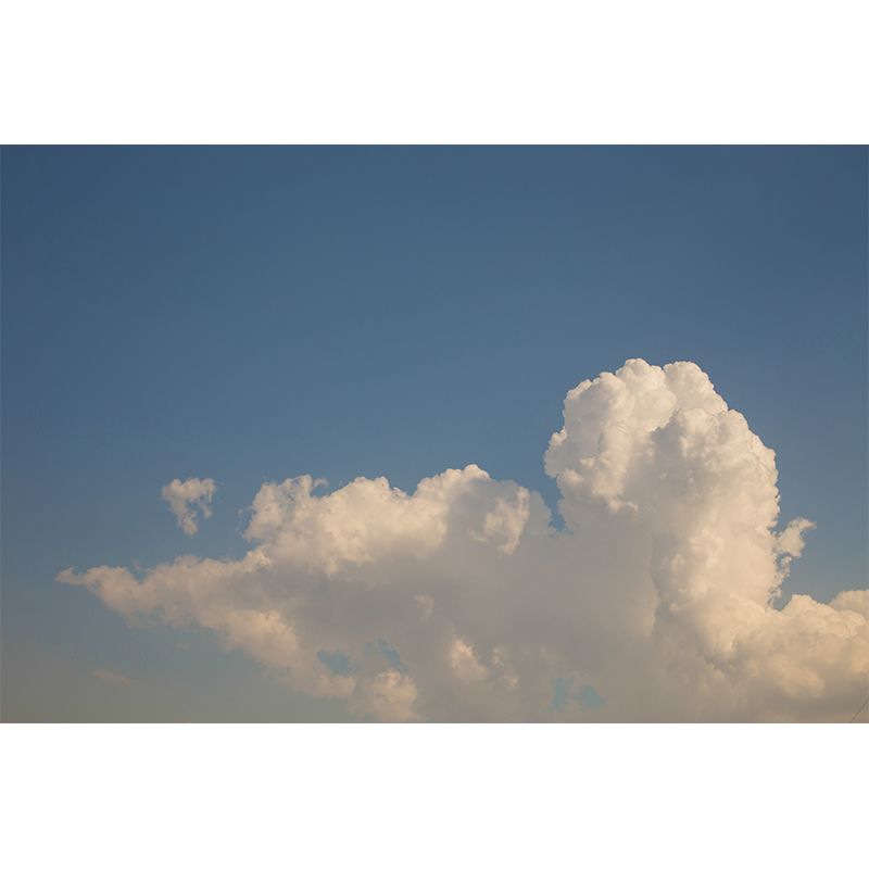 Cloudy Clear Sky Mural Wallpaper for Living Room Bathroom Home Decor, Waterproofing