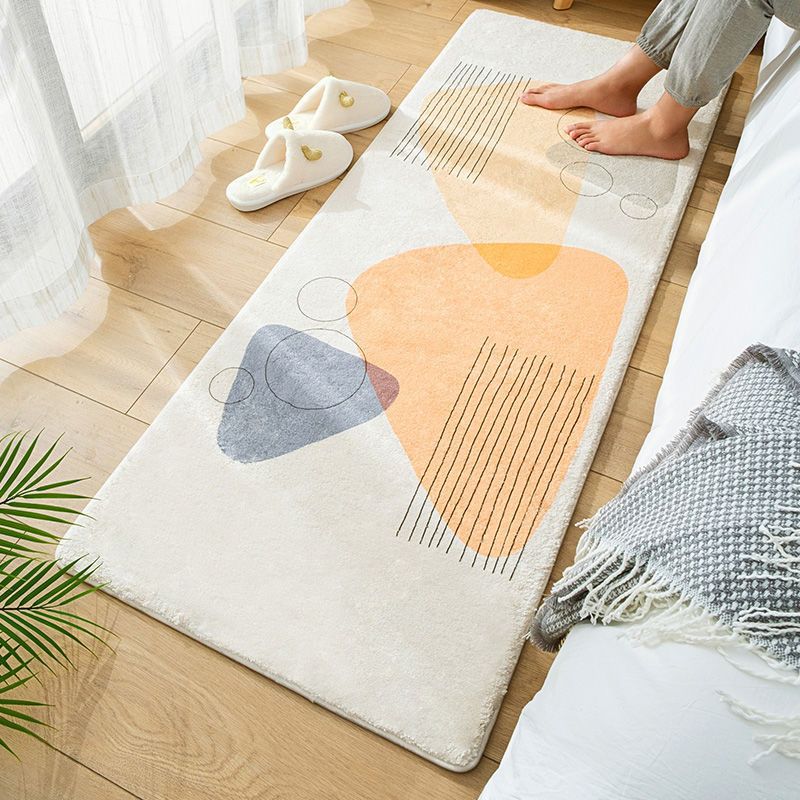 Donkerbruin eenvoudig tapijten polyester kleur klont tapijt vlekbestendig vloerkleed voor woonkamer