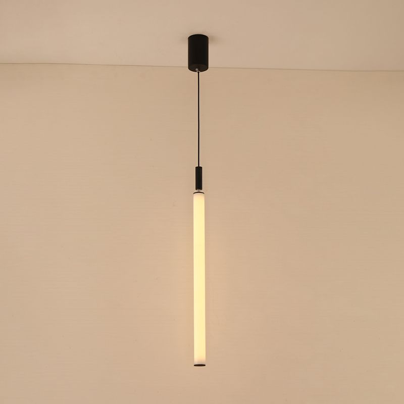 Lampe à pentence verticale en forme de bar