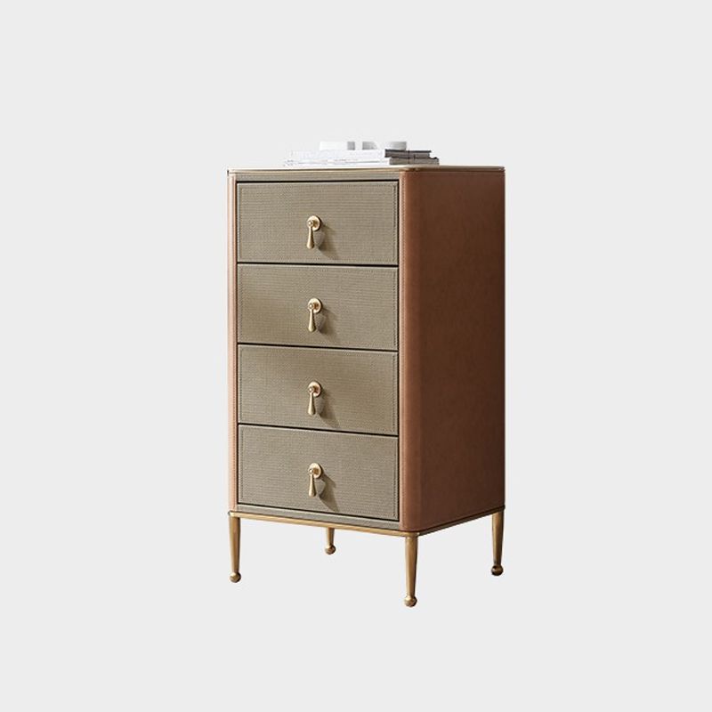 Glam Vertical Dresser 3/4/5 Drawers Storage Dresser for Bedroom