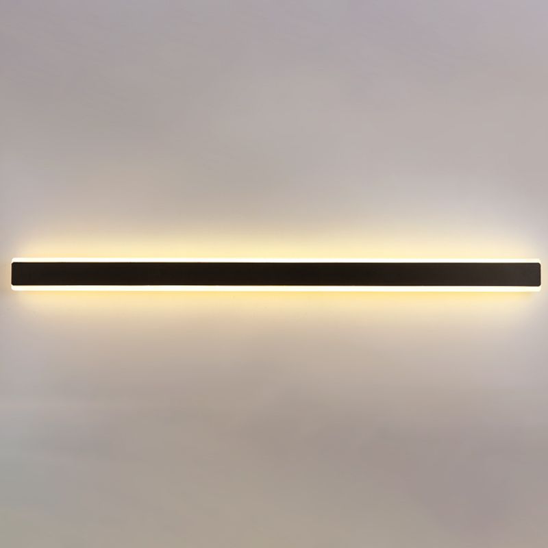 Wall Sconce Lighting Simple Style LED Metal Wall Mounted Light for Bedroom