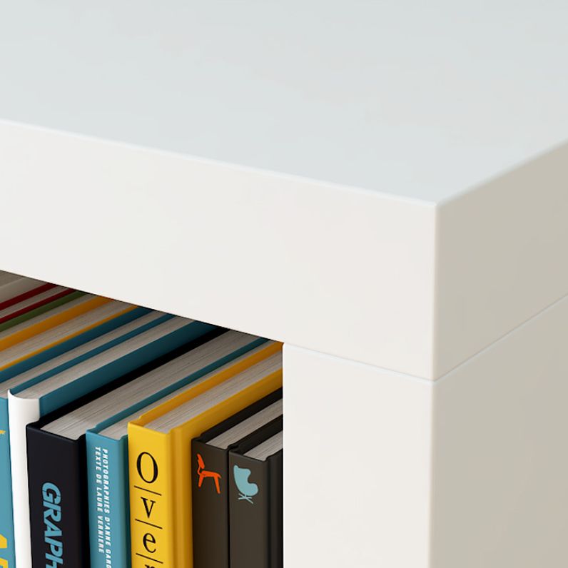 Engineered Wood Standard Bookshelf Modern Open Back Bookcase (Drawers not Included)