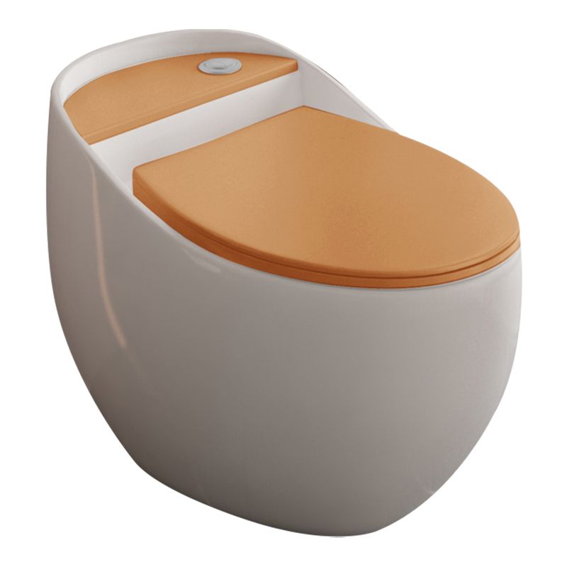 Siphon Jet Porcelain Toilet One Piece Toilet Floor Mounted Toilet Bowl