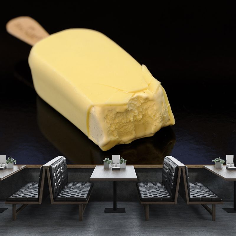 Customized Ice Cream Wall Mural Wallpaper Horizontal Photography Commerce Shop