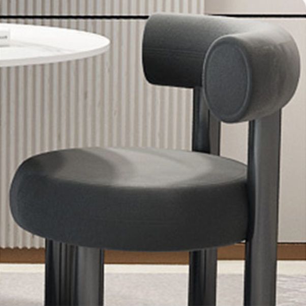 Modern Round Sintered Stone Dining Set 1/2/3/4/5 Pieces Dining Set for Dining Areas