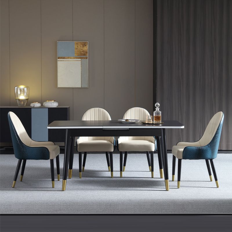 Sillas de comedor de estilo nórdico, silla lateral de comedor de madera con brazo para cocina