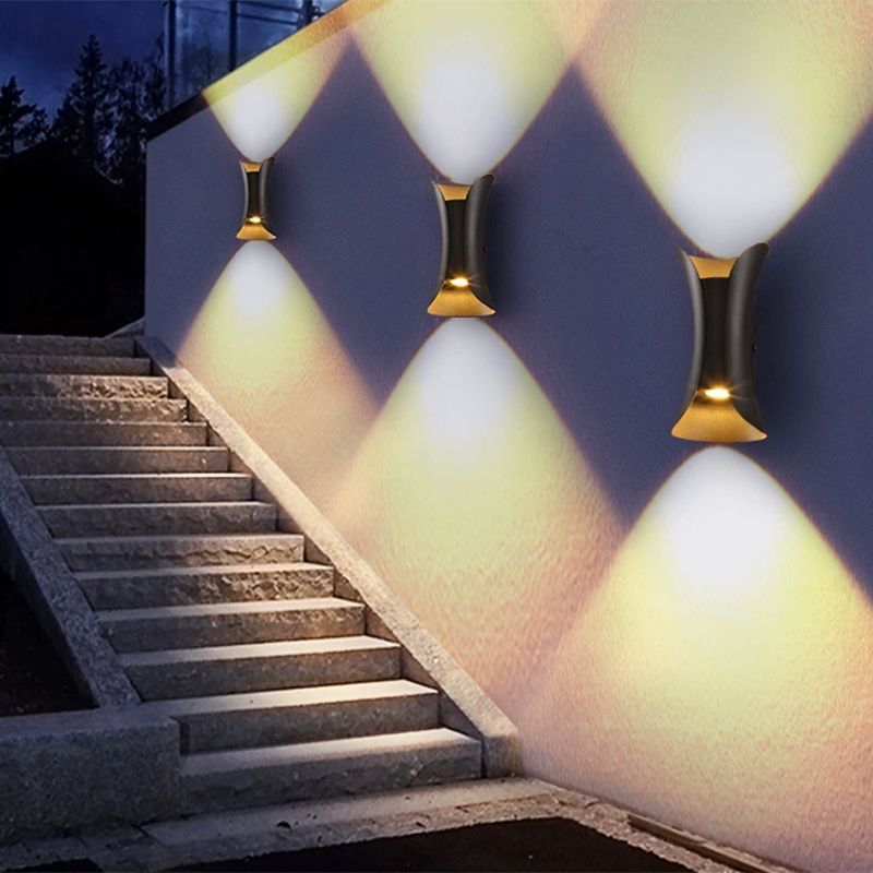 Sconce Light Fixture Minimalist Style Metal LED Wall Lighting Fixture