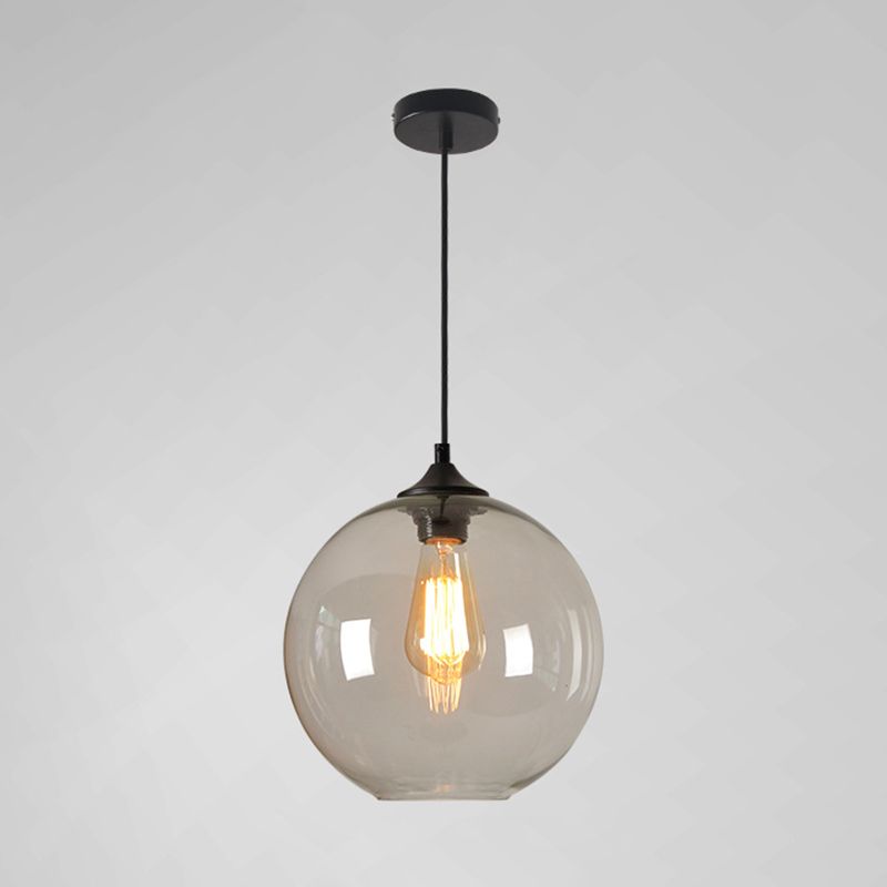 1 Globe lumineux suspension de plafond peinnes