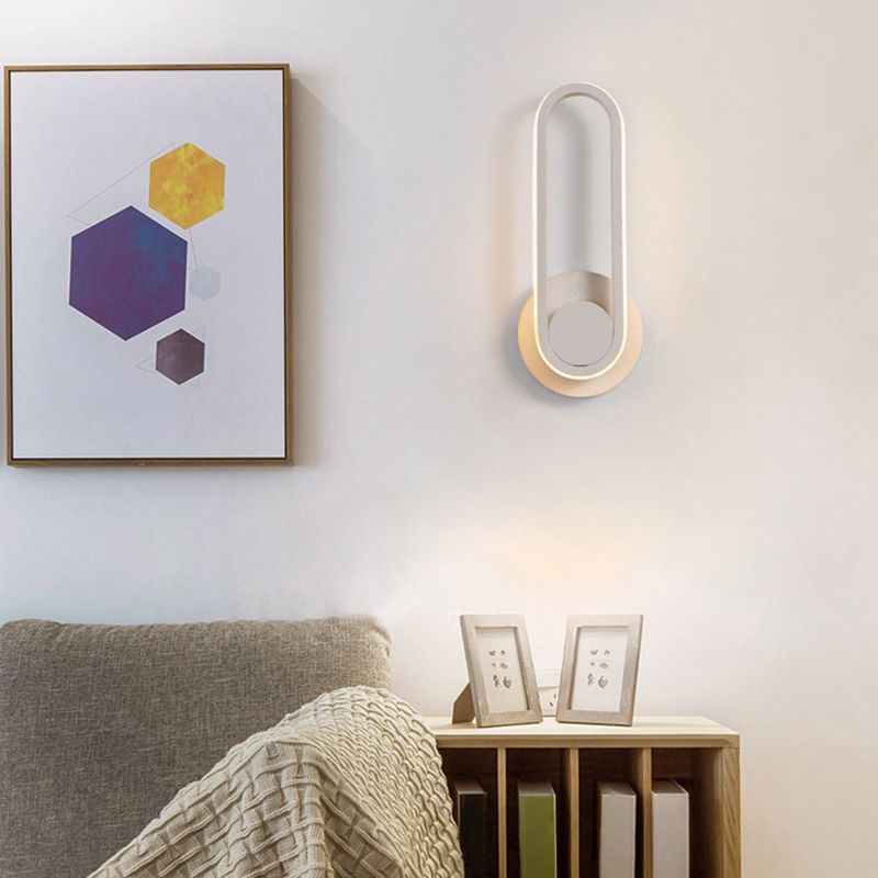 Geometric Wall Lighting Ideas Modern Metal 1 Light Wall Mount Lamp