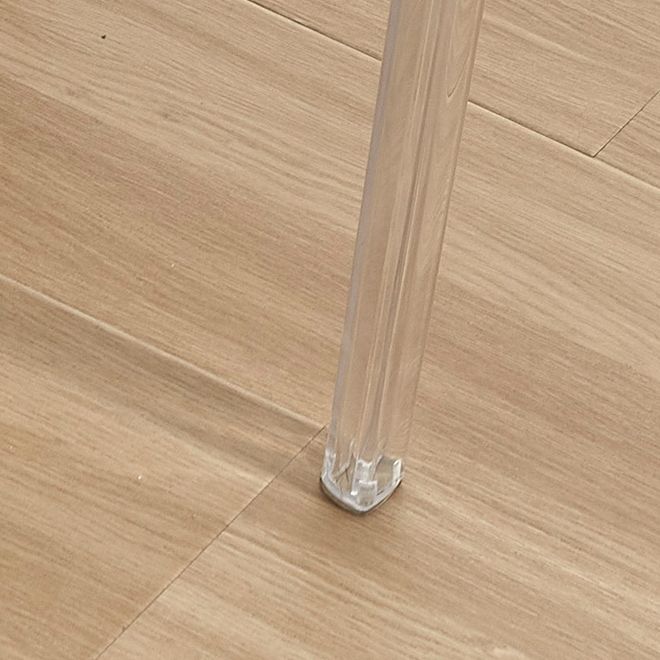 Dining Room Modern Plastic Armless Parsons Dining Side Chair