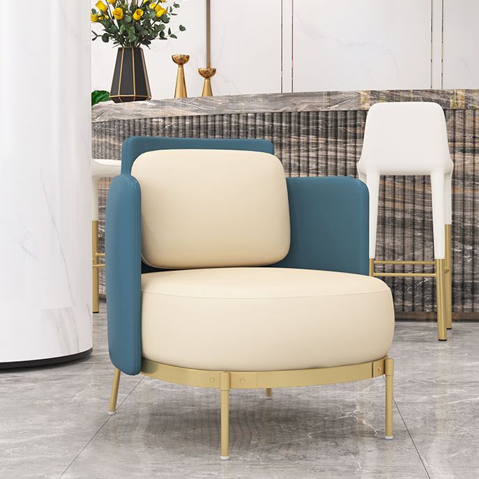 Glam Round Dinette Set with Padded Chairs 1/2/3/5 Pcs White Stone Dining Set for Home