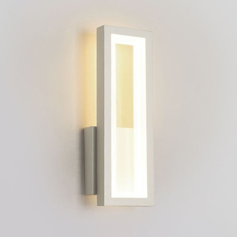 Simple Geometric Wall Lamps Metal Wall Light Fixture for Living Room