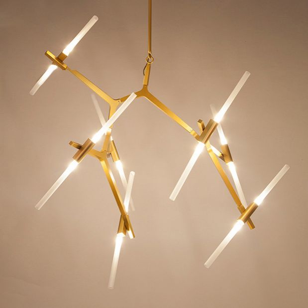 Luce a ciondolo minimalista in stile postmoderno per sala da pranzo soggiorno