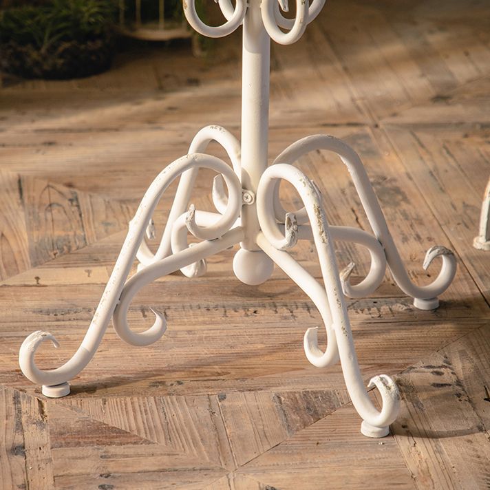 White Modern Bistro Table Set 1/2 Pcs Metal Bistro Set for Small Places
