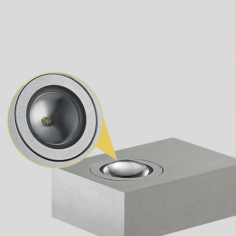 Square Shape Metal Wall Light Modern Style Multi Lights Wall Mount Light Fixture