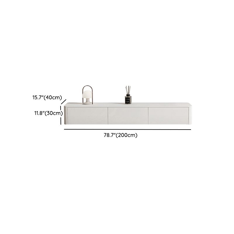 Wooden TV Stand Console Contemporary Media Console for Living Room