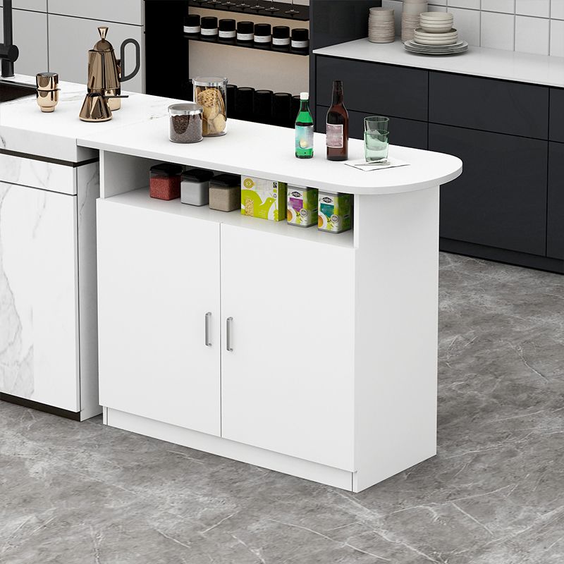 Contemporary Style Specialty Wood Bar Height Pub Table for Kitchen