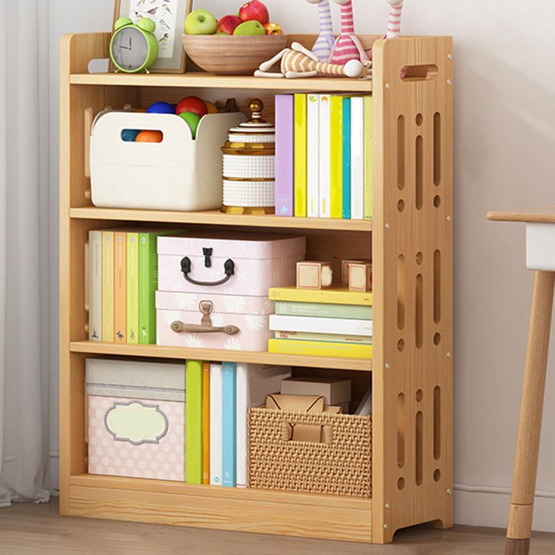 Contemporary Solid Wood Standard Bookcase Freestanding Kids Standard Bookcase