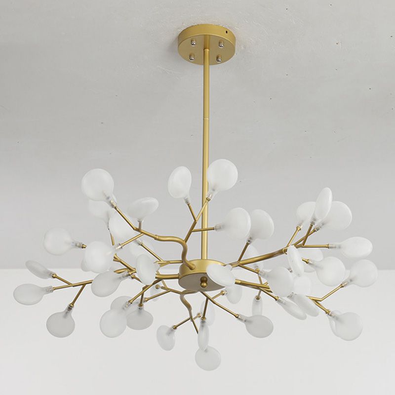 Spray Chandelier Light Fixtures Nordic Style Acrylic Pendant Light