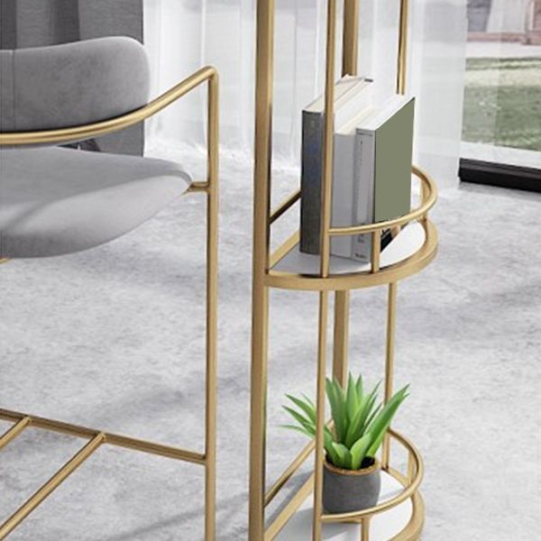 Double Storage Base Bar Dining Table Modern Oval Bar Dining Table