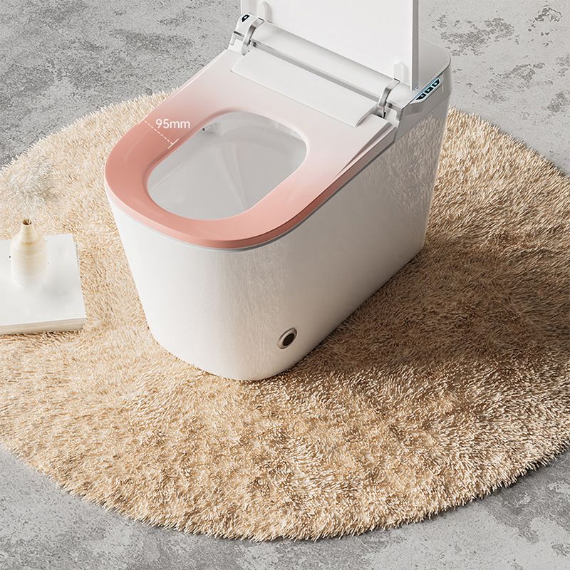 One Piece Toilet Modern Flush Toilet Floor Mounted Siphon Jet Toilet Bowl