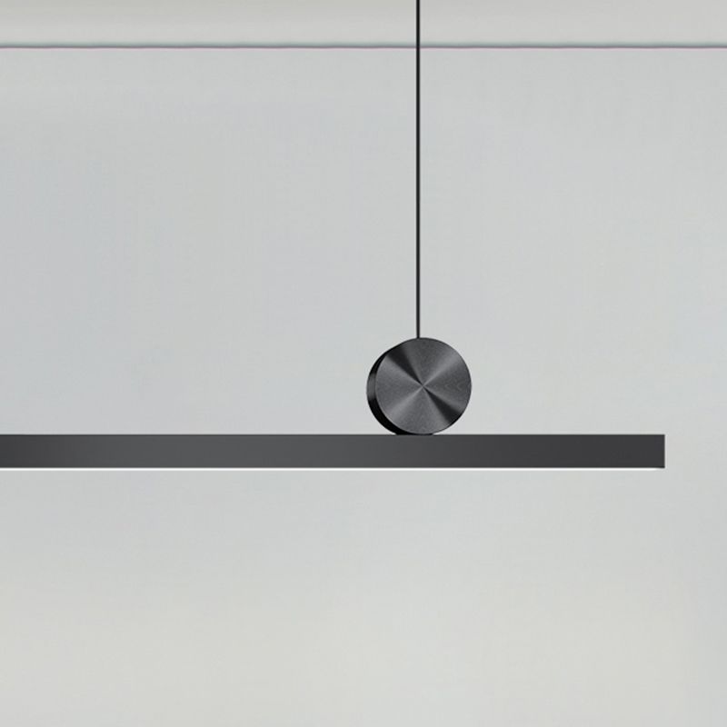 Luce di lusso Nordic Simple Slease LED LED Isola sospesa Luce a ciondolo per sala da pranzo