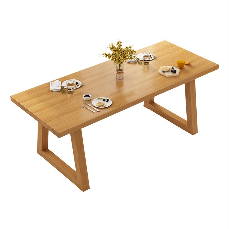 Modern Wood Dining Set 1/2/4/5 Pieces Indoor Dining Furniture for Kitchen
