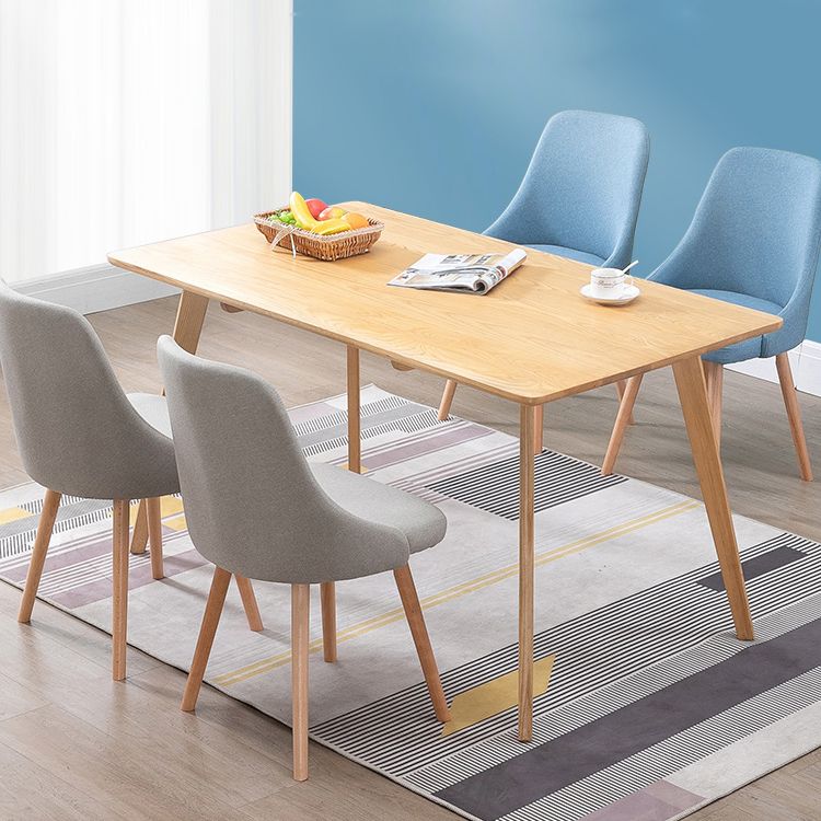 Chaise d'appoint scandinave rembourrée, finition mate, chaise de salle à manger Parsons