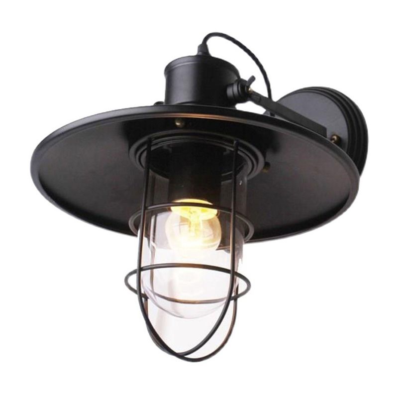 American Style Cone Shape Vanity Light with Iron Shade for Shower Room