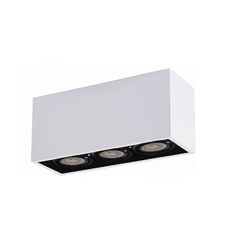 Geometry Shape LED Ceiling Lamp Modern Simple Style Aluminium Flush Mount for Living Room Study