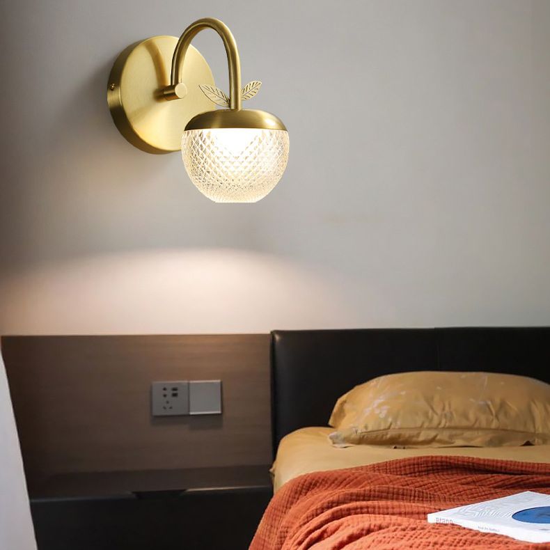 Global Vanity Wall Light Fixtures Modern Minimalist Style Vanity Lights with Acrylic Shade