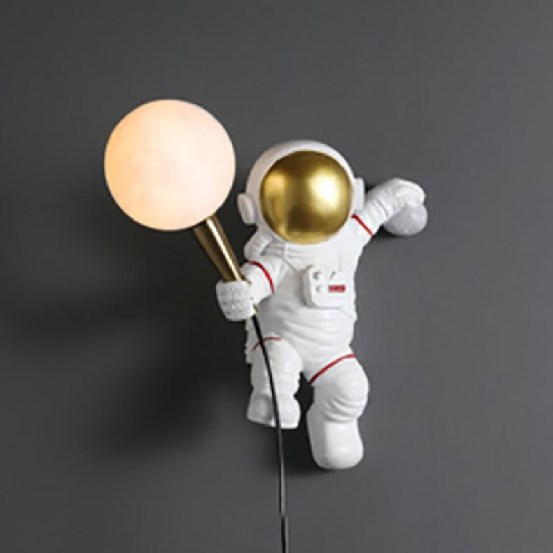Lampada da parete per bambini astronauta per astronauta