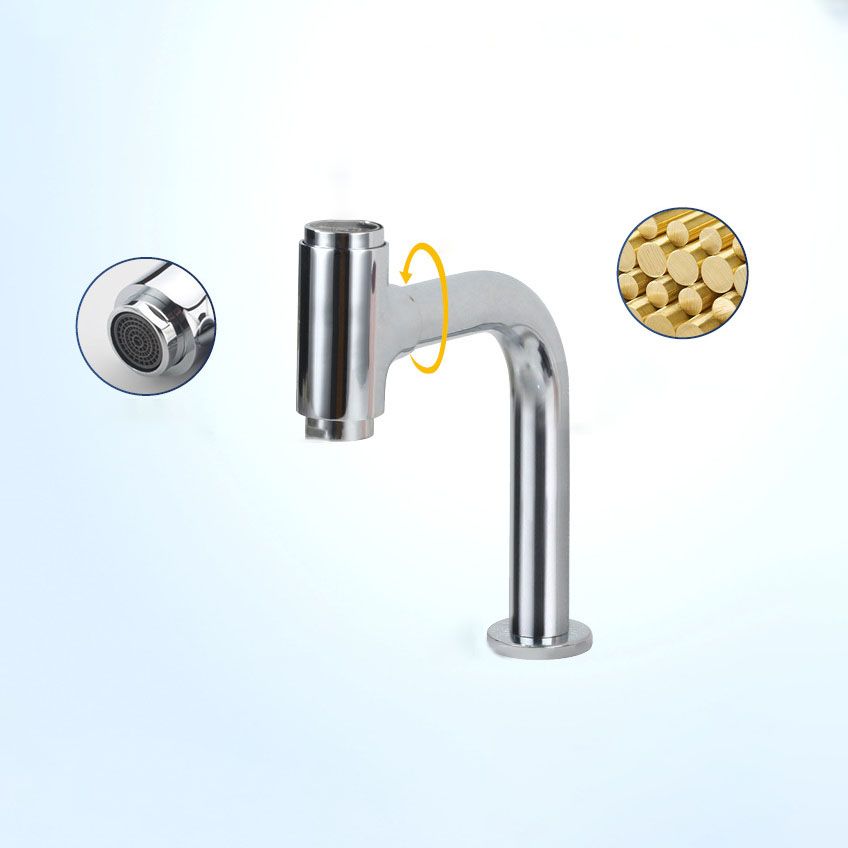 Modern Style Vanity Sink Faucet Swivel Spout Bathroom Faucet
