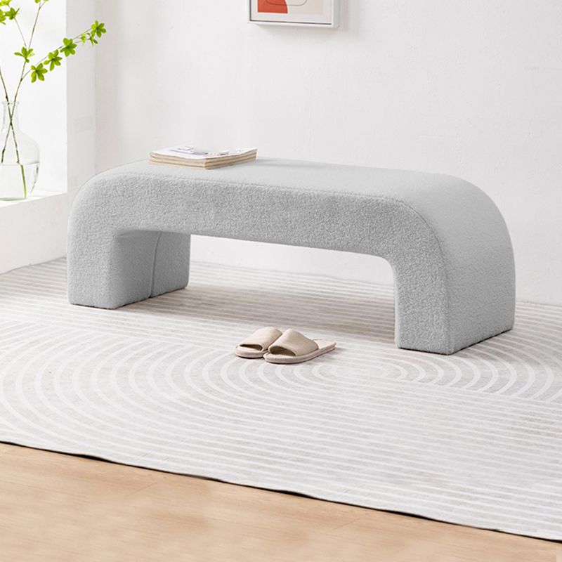 Rectangle Entryway Bench Modern Seating Bench with Upholstered