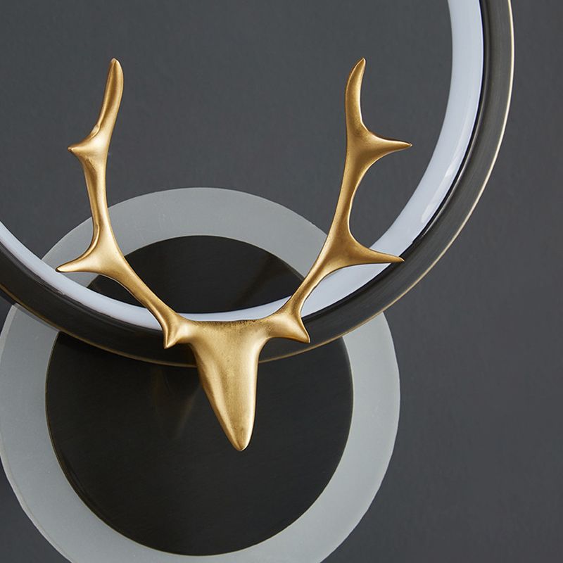 Contemporary Wall Sconce Copper Sconce Light Fixture for Bedroom