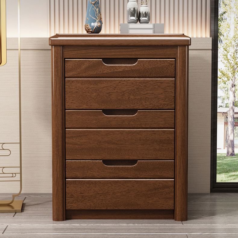 15.6-inch Width Storage Chest Solid Wood Contemporary Dresser