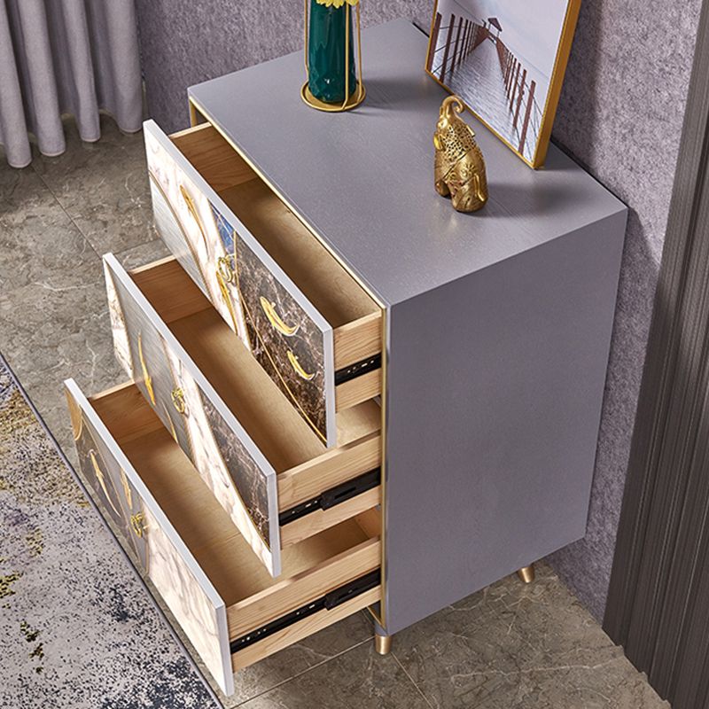 15.6-inch W Storage Chest Classic Glam Storage Chest Dresser